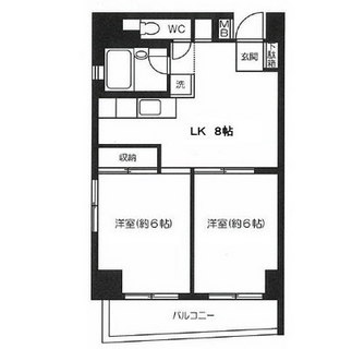 東京都台東区台東４丁目 賃貸マンション 2LK