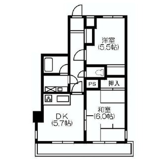 東京都台東区松が谷１丁目 賃貸マンション 2K